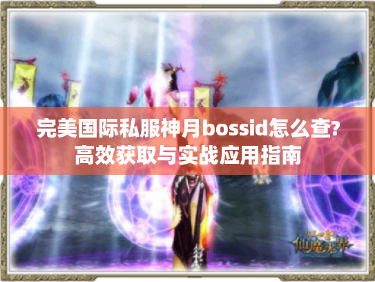 完美国际私服神月bossid怎么查?高效获取与实战应用指南