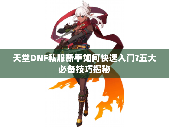天堂DNF私服新手如何快速入门?五大必备技巧揭秘