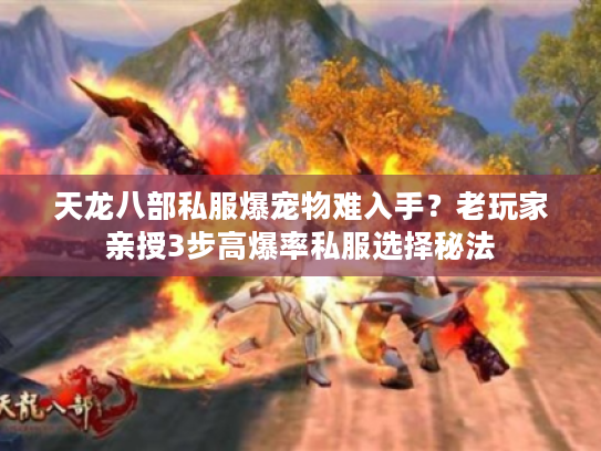天龙八部私服爆宠物难入手？老玩家亲授3步高爆率私服选择秘法