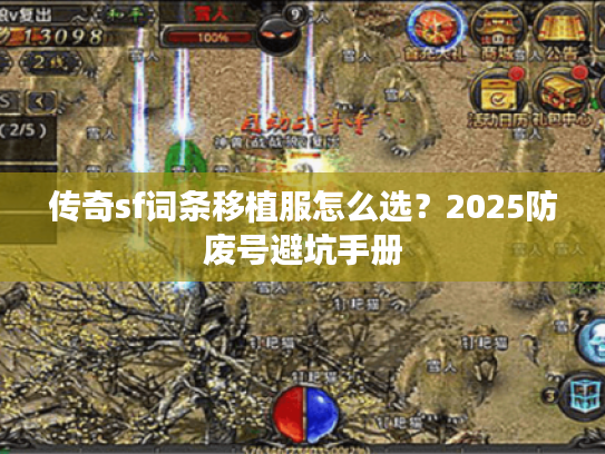 传奇sf词条移植服怎么选？2025防废号避坑手册