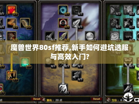 魔兽世界80sf推荐,新手如何避坑选服与高效入门?