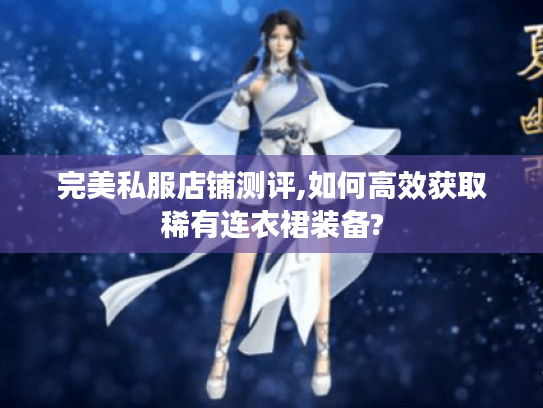 完美私服店铺测评,如何高效获取稀有连衣裙装备?