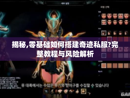 揭秘,零基础如何搭建奇迹私服?完整教程与风险解析 揭秘,零基础如何搭建奇迹私服?完整教程与风险解析