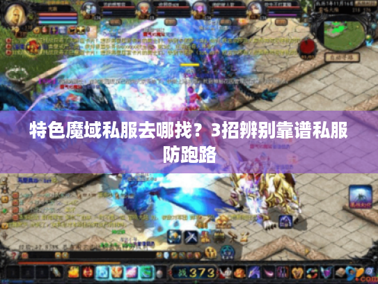 特色魔域私服去哪找？3招辨别靠谱私服防跑路