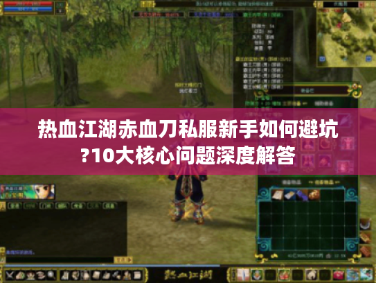 热血江湖赤血刀私服新手如何避坑?10大核心问题深度解答