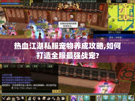 热血江湖私服宠物养成攻略,如何打造全服最强战宠?