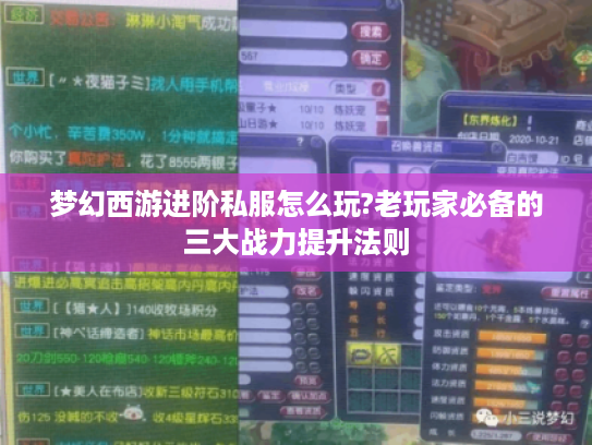 梦幻西游进阶私服怎么玩?老玩家必备的三大战力提升法则