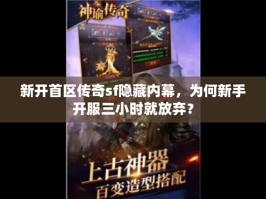 新开首区传奇sf隐藏内幕，为何新手开服三小时就放弃？