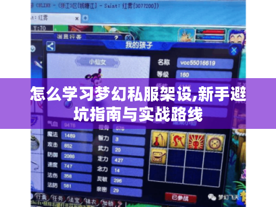怎么学习梦幻私服架设,新手避坑指南与实战路线