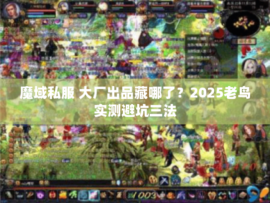 魔域私服 大厂出品藏哪了？2025老鸟实测避坑三法