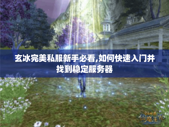 玄冰完美私服新手必看,如何快速入门并找到稳定服务器