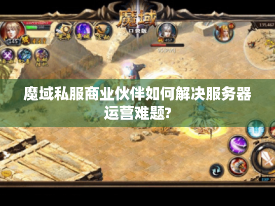 魔域私服商业伙伴如何解决服务器运营难题?