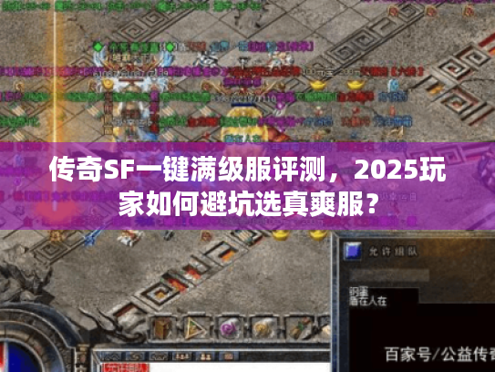 传奇SF一键满级服评测，2025玩家如何避坑选真爽服？