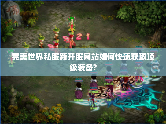 完美世界私服新开服网站如何快速获取顶级装备?