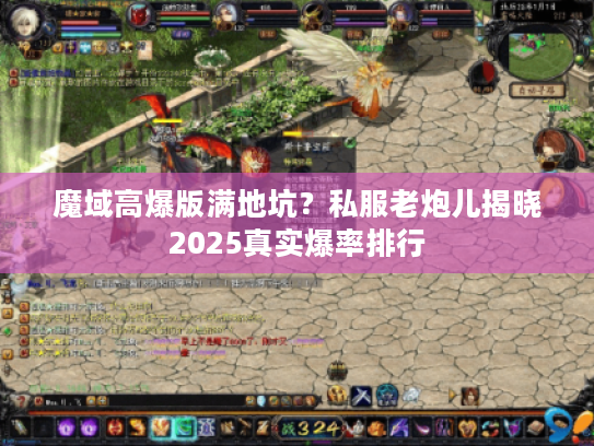 魔域高爆版满地坑？私服老炮儿揭晓2025真实爆率排行