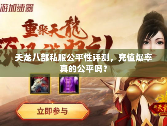 天龙八部私服公平性评测，充值爆率真的公平吗？