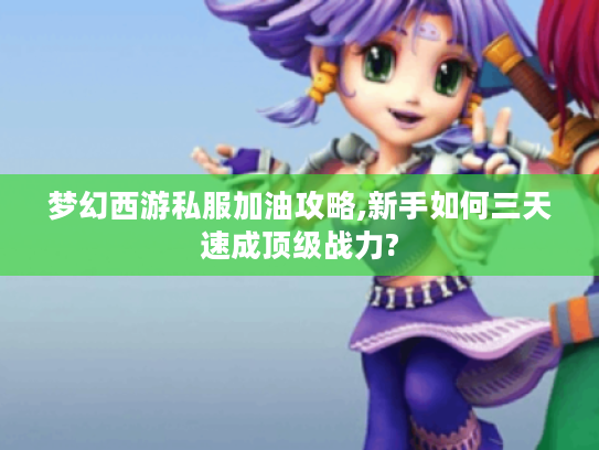 梦幻西游私服加油攻略,新手如何三天速成顶级战力?