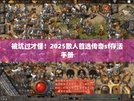 被坑过才懂！2025散人首选传奇sf存活手册