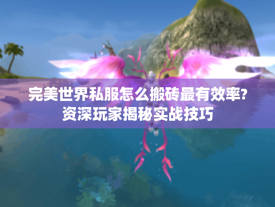 完美世界私服怎么搬砖最有效率?资深玩家揭秘实战技巧