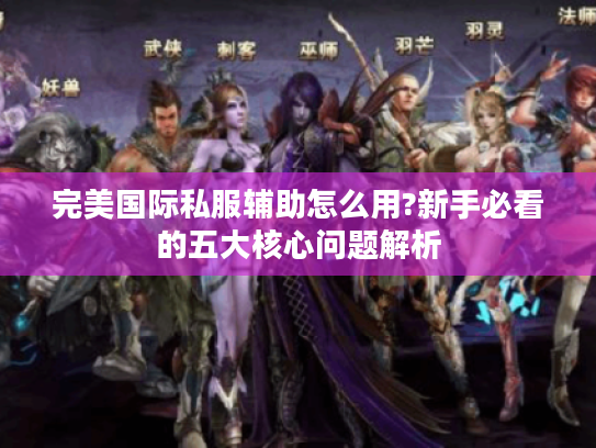 完美国际私服辅助怎么用?新手必看的五大核心问题解析