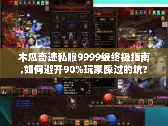 木瓜奇迹私服9999级终极指南,如何避开90%玩家踩过的坑?