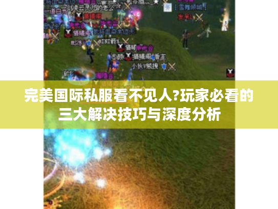 完美国际私服看不见人?玩家必看的三大解决技巧与深度分析