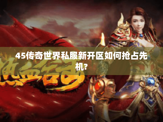 45传奇世界私服新开区如何抢占先机?