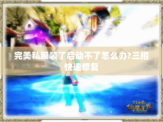 完美私服装了启动不了怎么办?三招快速修复