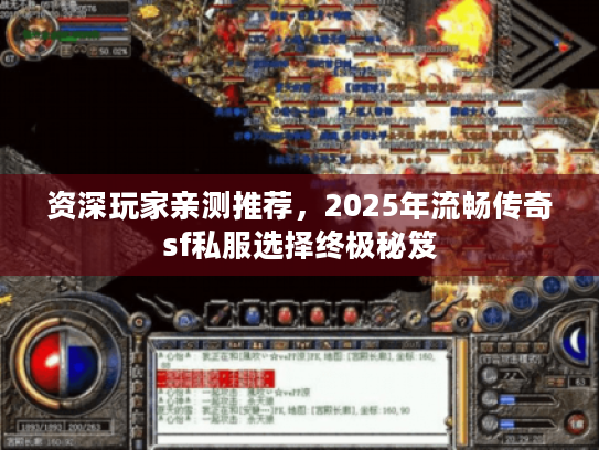资深玩家亲测推荐，2025年流畅传奇sf私服选择终极秘笈