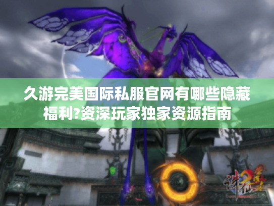 久游完美国际私服官网有哪些隐藏福利?资深玩家独家资源指南