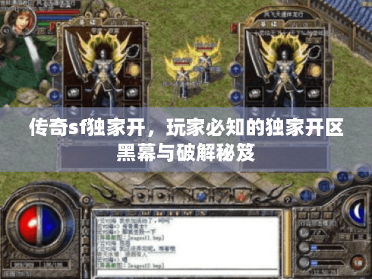 传奇sf独家开，玩家必知的独家开区黑幕与破解秘笈