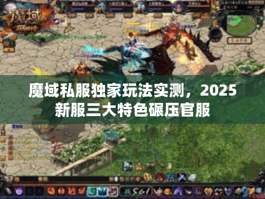 魔域私服独家玩法实测，2025新服三大特色碾压官服