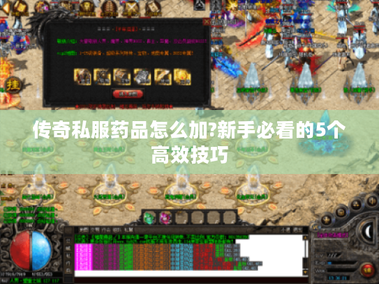 传奇私服药品怎么加?新手必看的5个高效技巧
