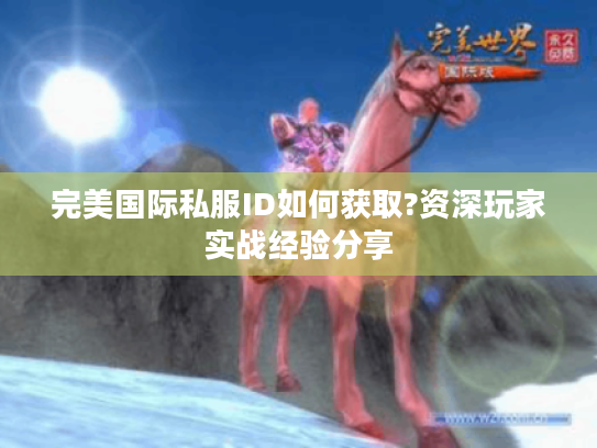 完美国际私服ID如何获取?资深玩家实战经验分享