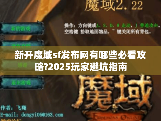 新开魔域sf发布网有哪些必看攻略?2025玩家避坑指南