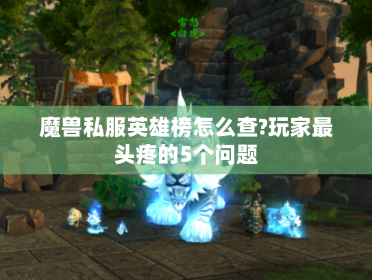 魔兽私服英雄榜怎么查?玩家最头疼的5个问题