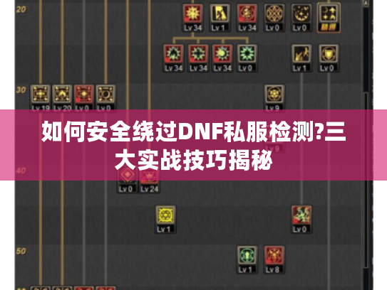 如何安全绕过DNF私服检测?三大实战技巧揭秘