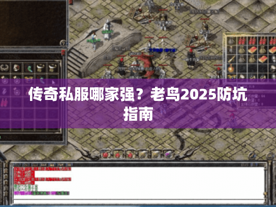 传奇私服哪家强？老鸟2025防坑指南