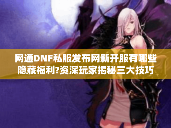 网通DNF私服发布网新开服有哪些隐藏福利?资深玩家揭秘三大技巧