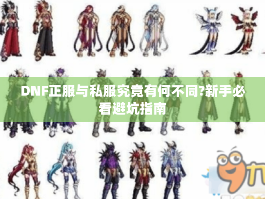 DNF正服与私服究竟有何不同?新手必看避坑指南