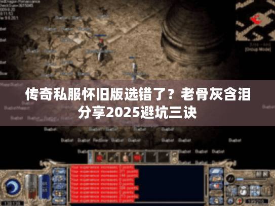 传奇私服怀旧版选错了？老骨灰含泪分享2025避坑三诀