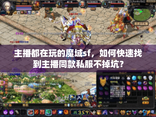 主播都在玩的魔域sf，如何快速找到主播同款私服不掉坑？