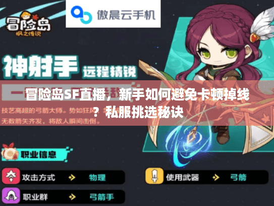 冒险岛SF直播，新手如何避免卡顿掉线？私服挑选秘诀