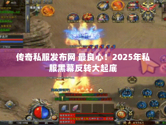 传奇私服发布网 最良心！2025年私服黑幕反转大起底