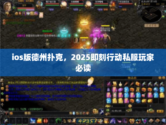 ios版德州扑克，2025即刻行动私服玩家必读