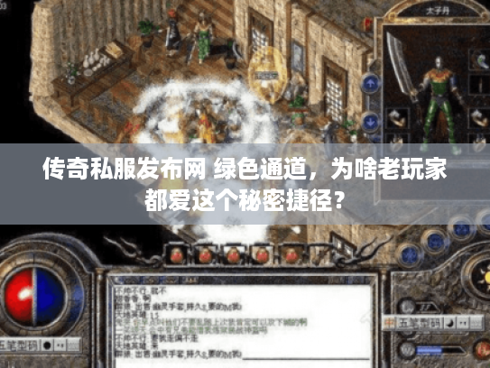 传奇私服发布网 绿色通道，为啥老玩家都爱这个秘密捷径？