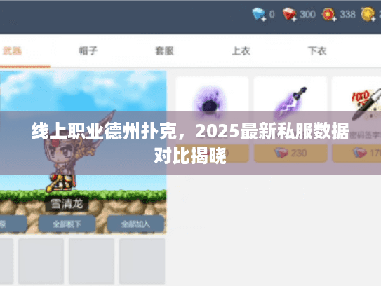 线上职业德州扑克，2025最新私服数据对比揭晓