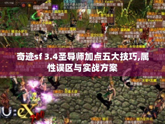 奇迹sf 3.4圣导师加点五大技巧,属性误区与实战方案