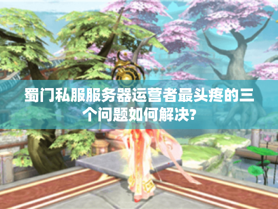 蜀门私服服务器运营者最头疼的三个问题如何解决?