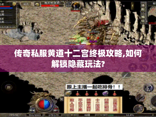 传奇私服黄道十二宫终极攻略,如何解锁隐藏玩法?